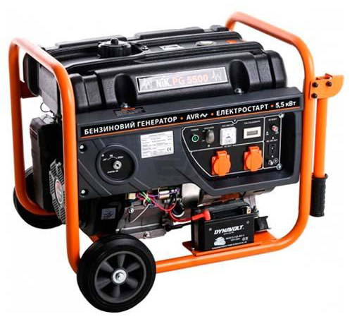 Бензиновий генератор NIK PG 5500 (5/5,5 кВт)